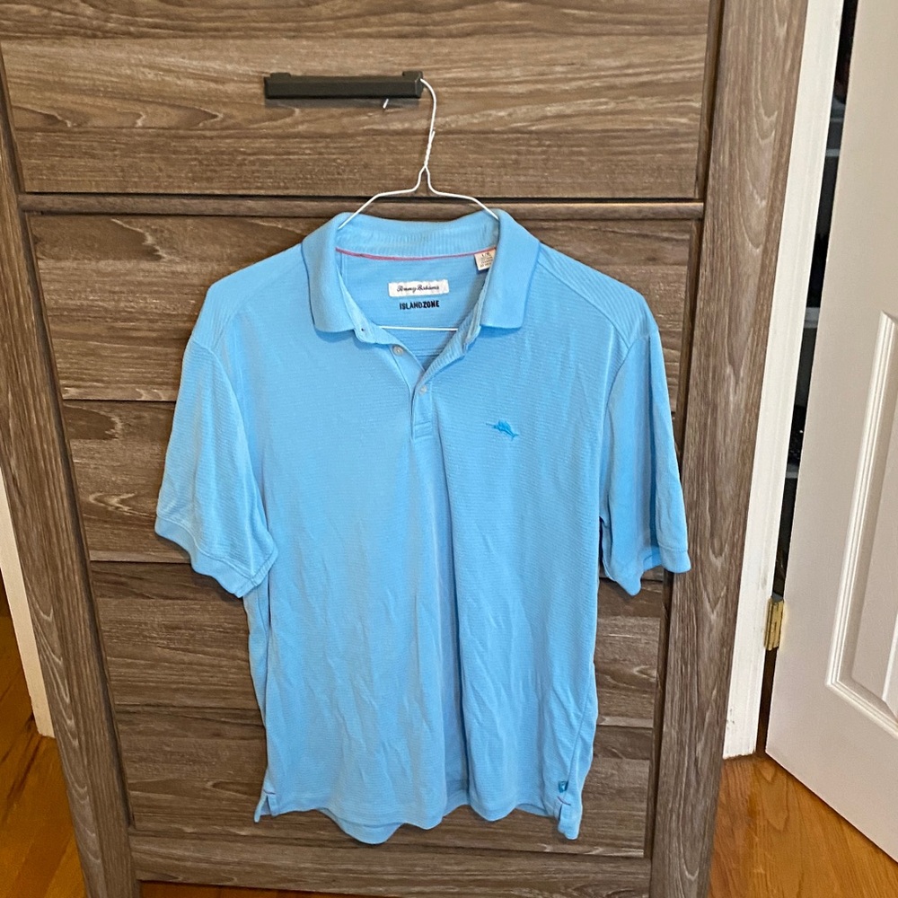 Tommy Bahama Sky Blue Polo Shirt